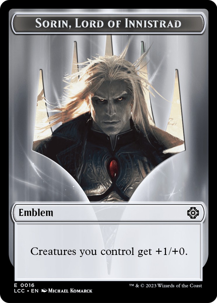 Sorin, Lord of Innistrad Emblem - Image 1