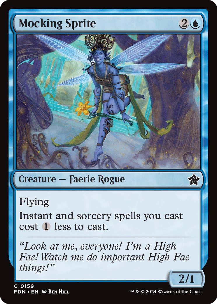 2024 Magic: The Gathering Foundations 2024 Magic: The Gathering Foundations #159 trading card