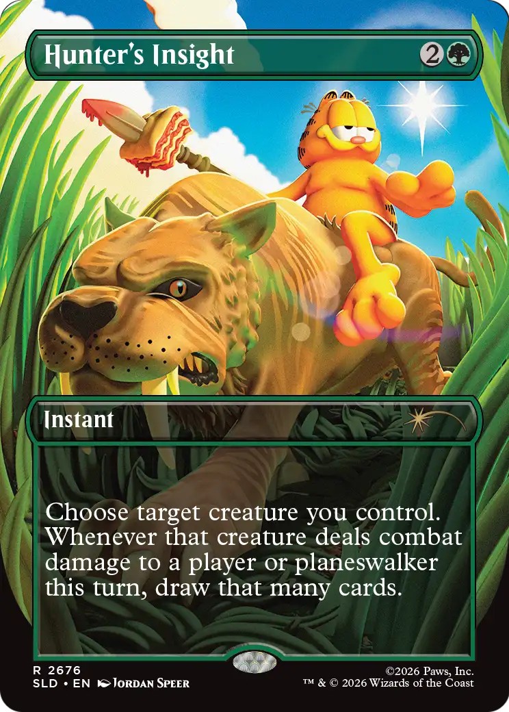 2026 Magic: The Gathering Secret Lair Drop 2026 Magic: The Gathering Secret Lair Drop #2676 trading card