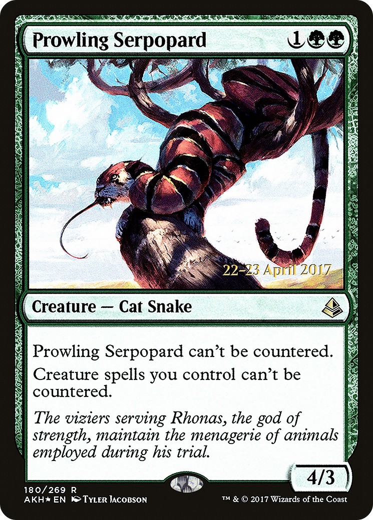 2017 Magic: The Gathering Amonkhet Promos 2017 Magic: The Gathering Amonkhet Promos #180s trading card