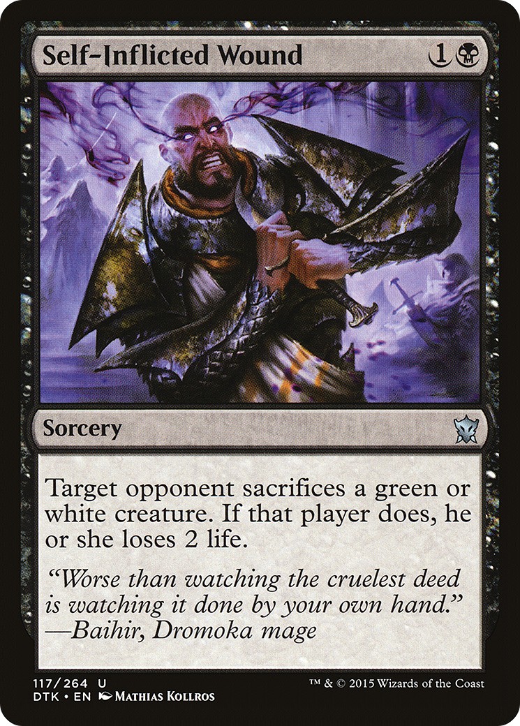 2015 Magic: The Gathering Dragons of Tarkir 2015 Magic: The Gathering Dragons of Tarkir #117 trading card