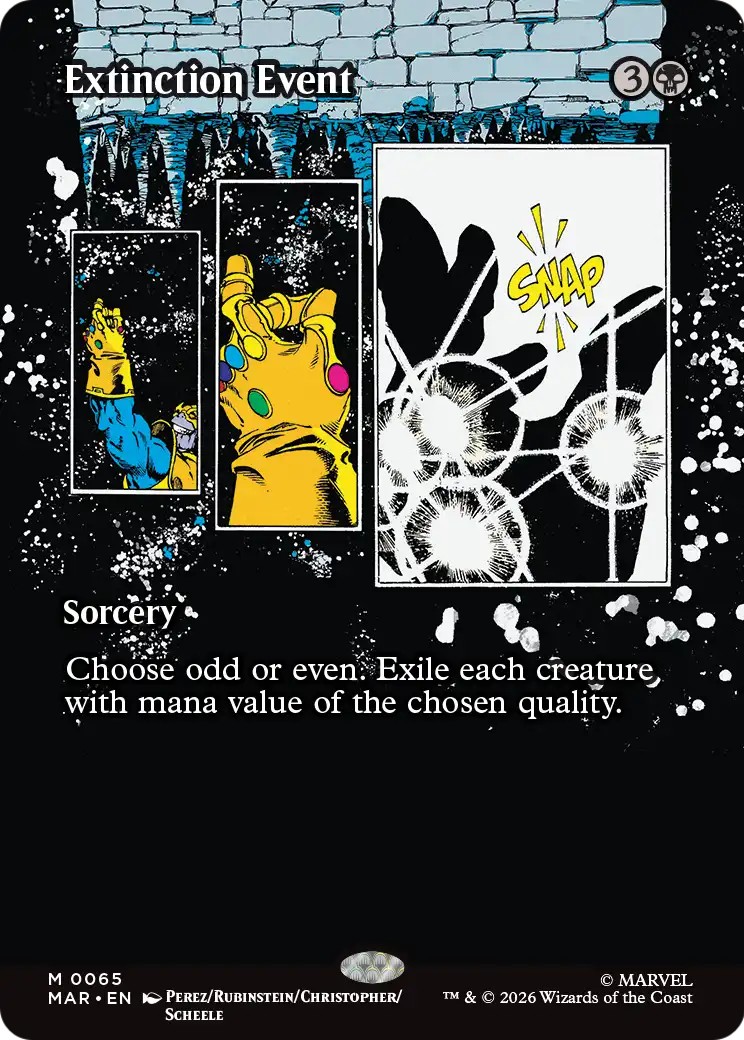 2026 Magic: The Gathering Marvel Universe 2026 Magic: The Gathering Marvel Universe #65 trading card