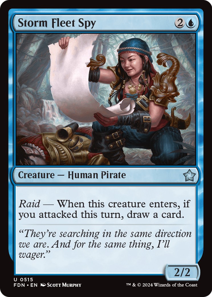 2024 Magic: The Gathering Foundations 2024 Magic: The Gathering Foundations #515 trading card