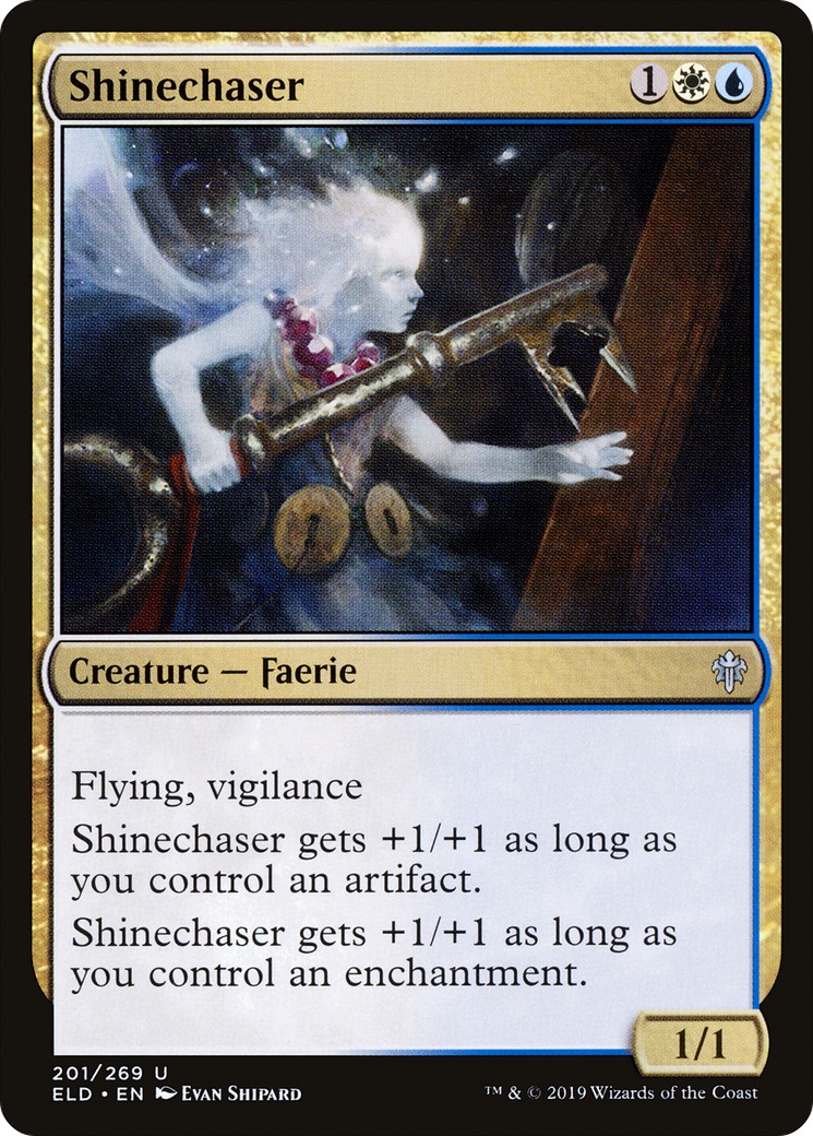 2019 Magic: The Gathering Throne of Eldraine 2019 Magic: The Gathering Throne of Eldraine #201 trading card