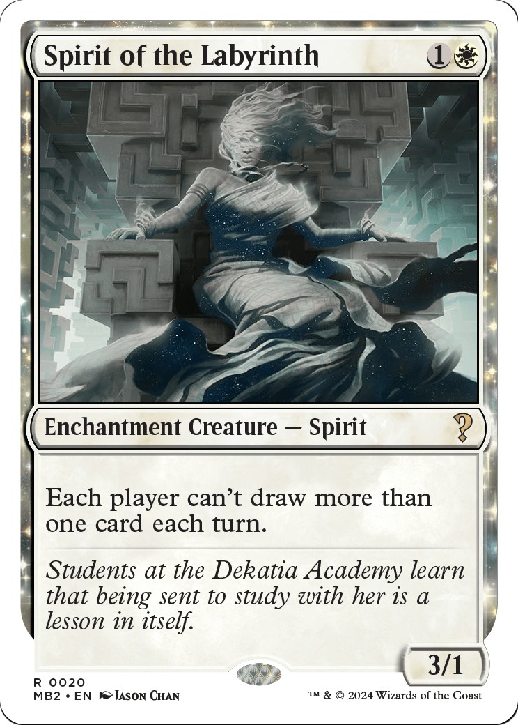 2024 Magic: The Gathering Mystery Booster 2 2024 Magic: The Gathering Mystery Booster 2 #20 trading card