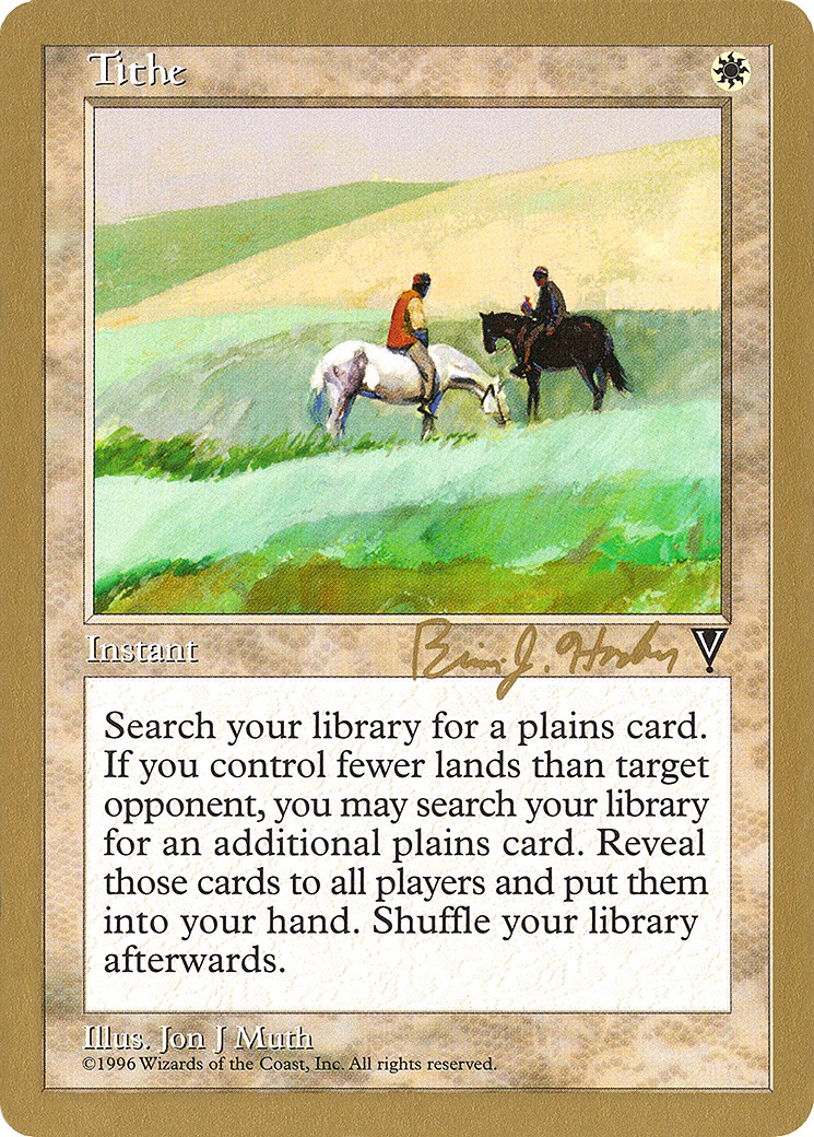 1998 Magic: The Gathering World Championship Decks 1998 Magic: The Gathering World Championship Decks #bh23a trading card