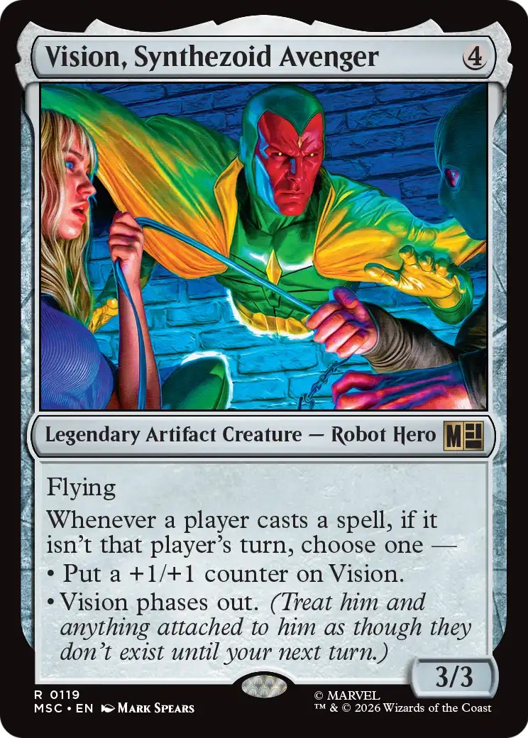 2026 Magic: The Gathering Marvel Super Heroes 2026 Magic: The Gathering Marvel Super Heroes #119 trading card