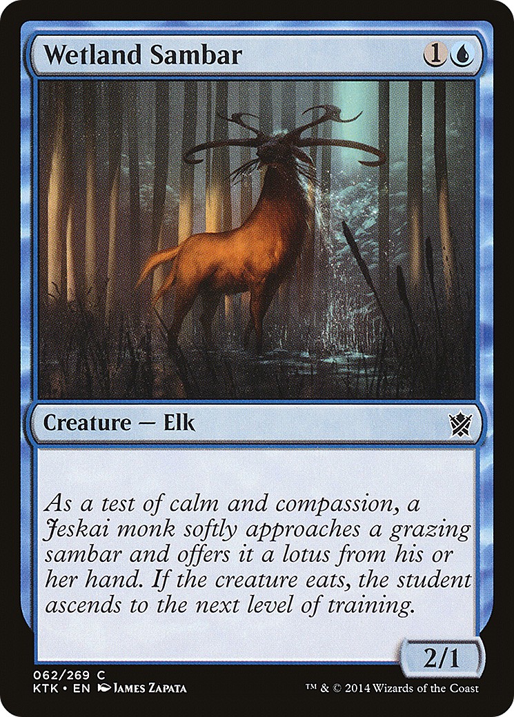 2014 Magic: The Gathering Khans of Tarkir 2014 Magic: The Gathering Khans of Tarkir #62 trading card
