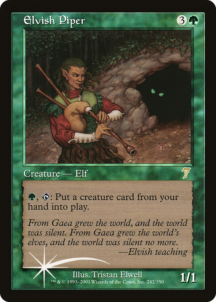 2001 Magic: The Gathering Seventh Edition 2001 Magic: The Gathering Seventh Edition #242★ trading card