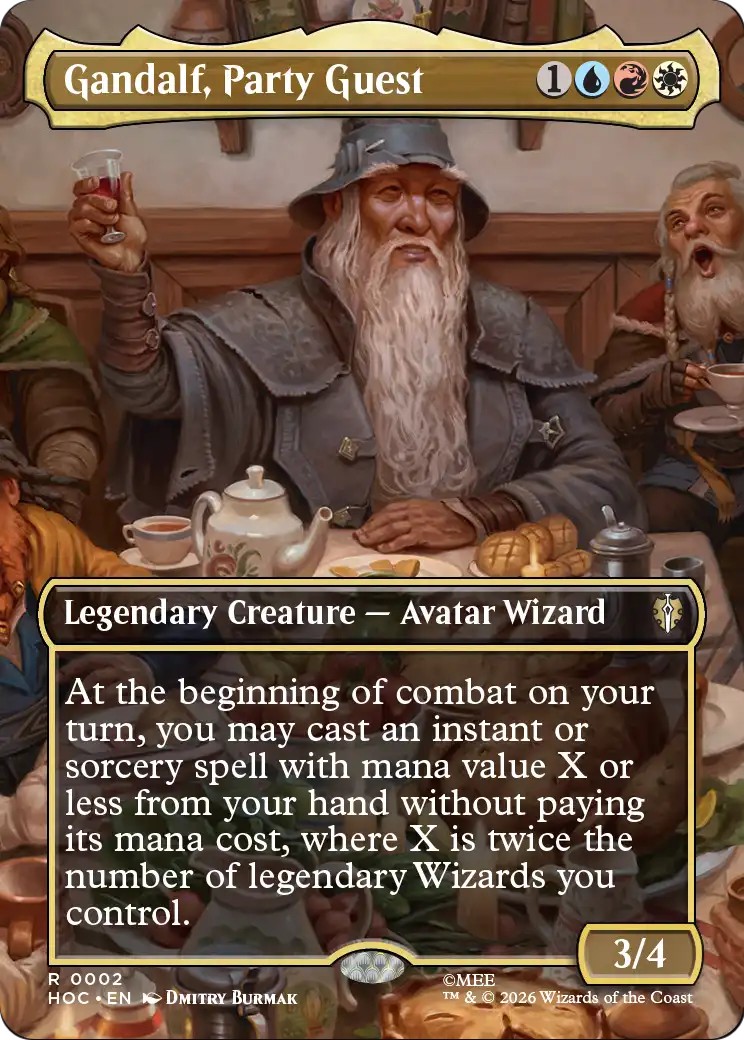2026 Magic: The Gathering The Hobbit 2026 Magic: The Gathering The Hobbit #2 trading card