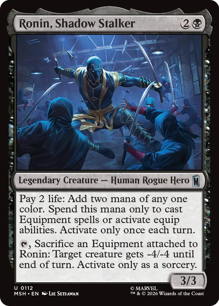 2026 Magic: The Gathering Marvel Super Heroes 2026 Magic: The Gathering Marvel Super Heroes #112 trading card