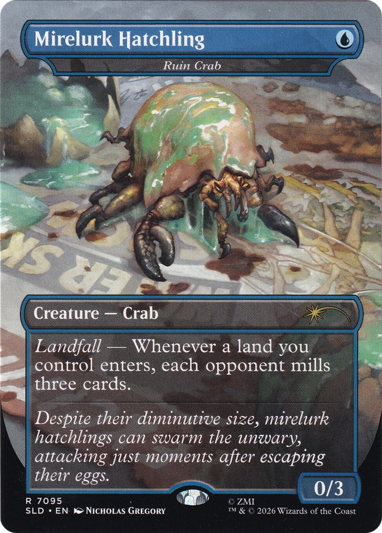 2026 Magic: The Gathering Secret Lair Drop 2026 Magic: The Gathering Secret Lair Drop #7095 trading card