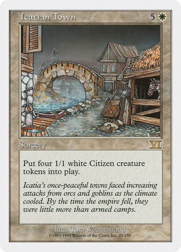 1999 Magic: The Gathering Classic Sixth Edition 1999 Magic: The Gathering Classic Sixth Edition #25 trading card