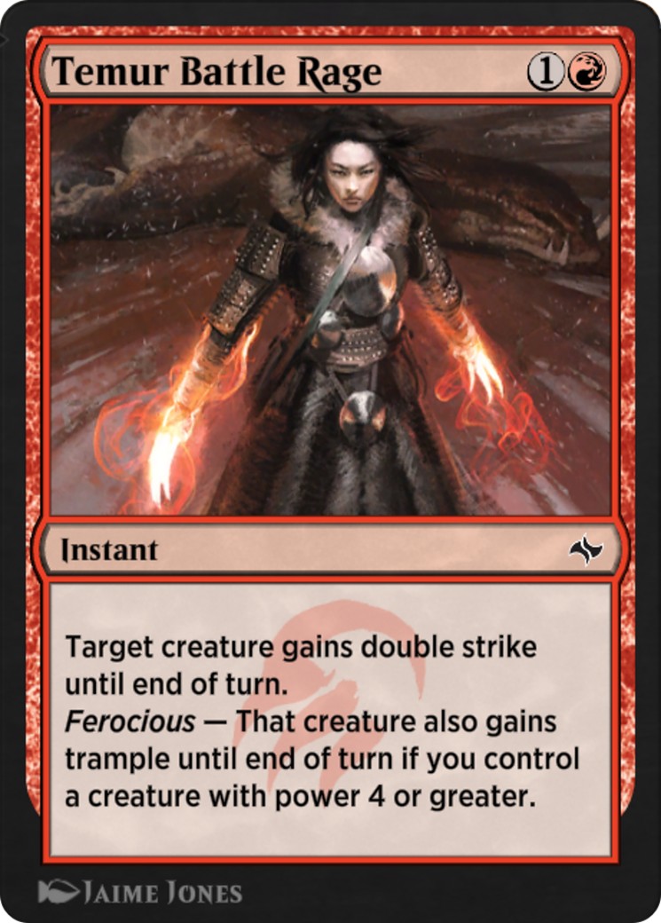 Temur Battle Rage - Image 1