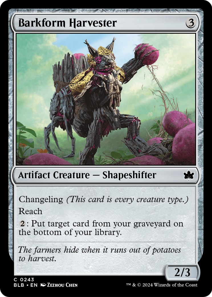 2024 Magic: The Gathering Bloomburrow 2024 Magic: The Gathering Bloomburrow #243 trading card