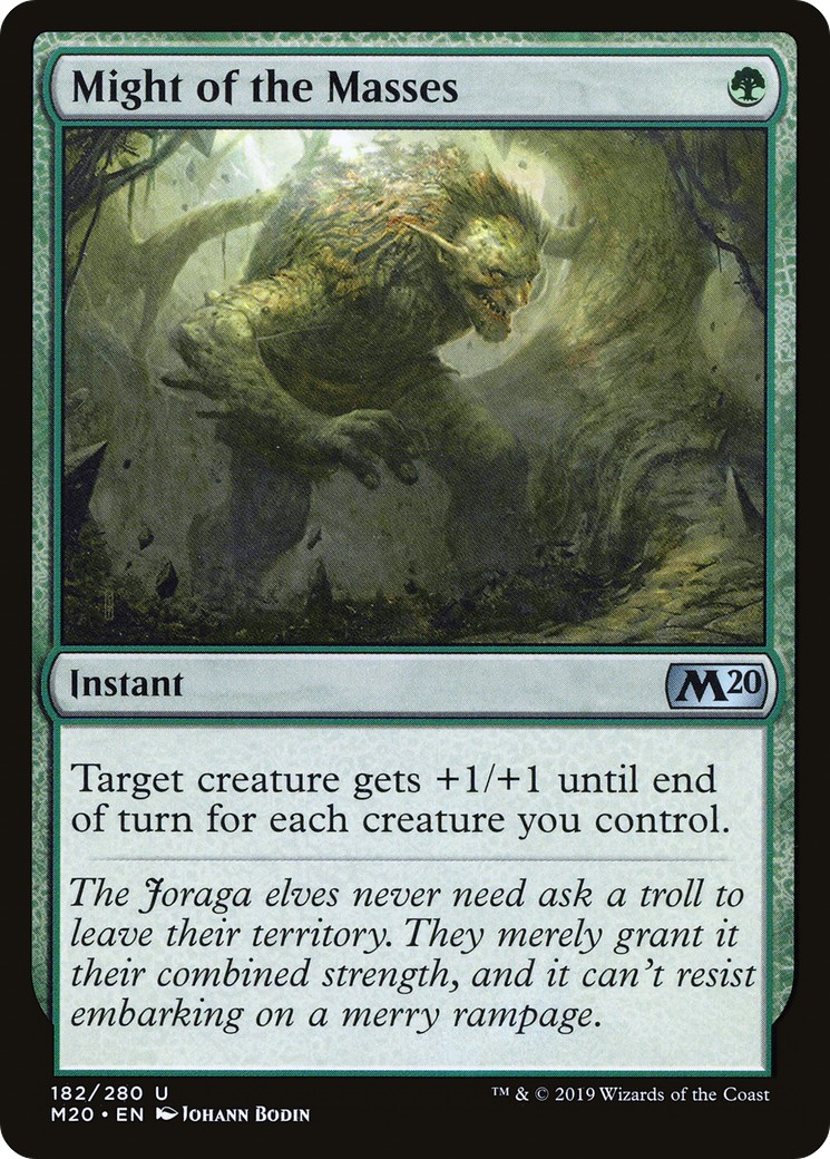 2019 Magic: The Gathering Core Set 2019 Magic: The Gathering Core Set #182 trading card