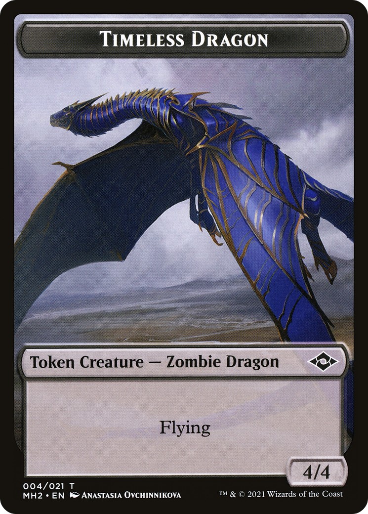 2021 Magic: The Gathering Modern Horizons 2 Tokens 2021 Magic: The Gathering Modern Horizons 2 Tokens #4 trading card