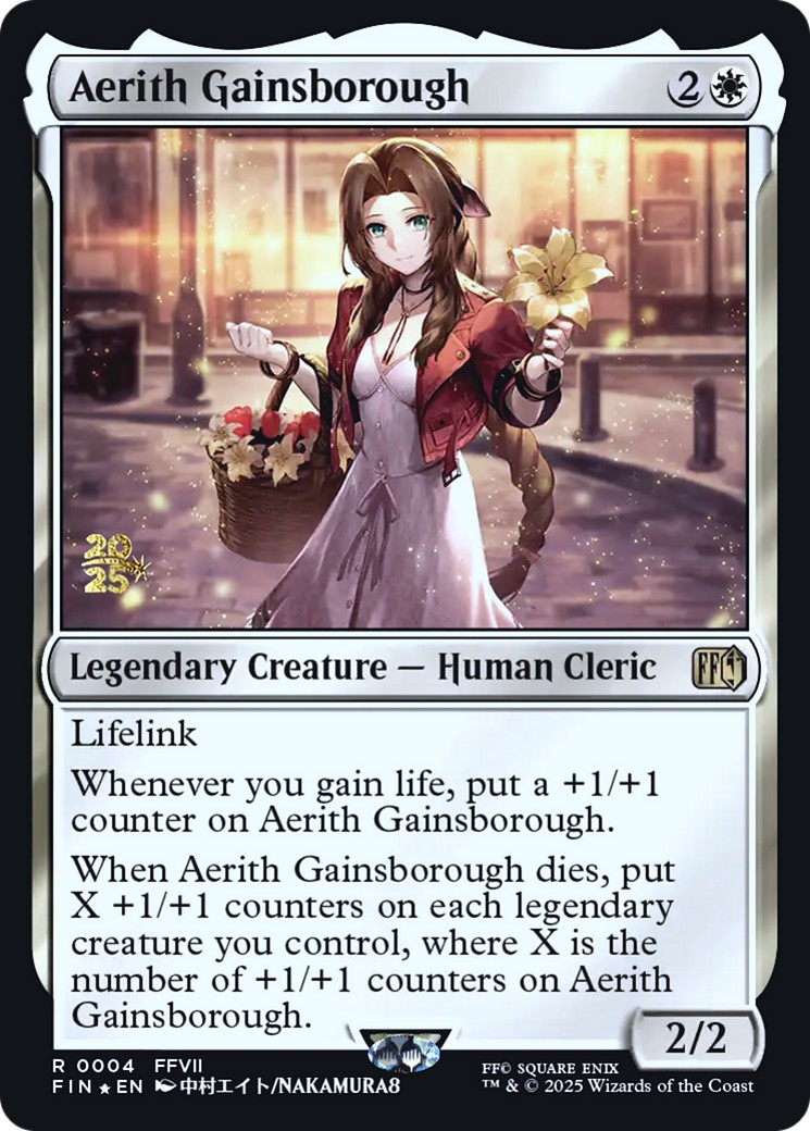 2025 Magic: The Gathering Final Fantasy Promos 2025 Magic: The Gathering Final Fantasy Promos #4s trading card