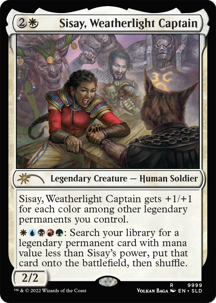 2022 Magic: The Gathering Secret Lair Drop 2022 Magic: The Gathering Secret Lair Drop #9999 trading card