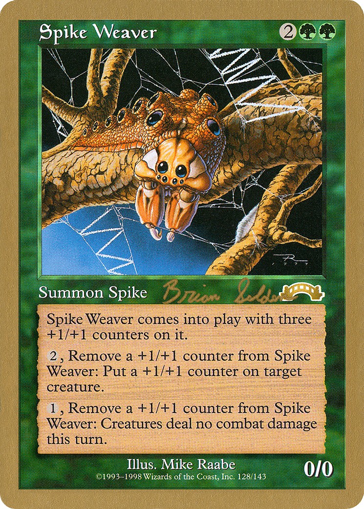1998 Magic: The Gathering World Championship Decks 1998 Magic: The Gathering World Championship Decks #bs128 trading card