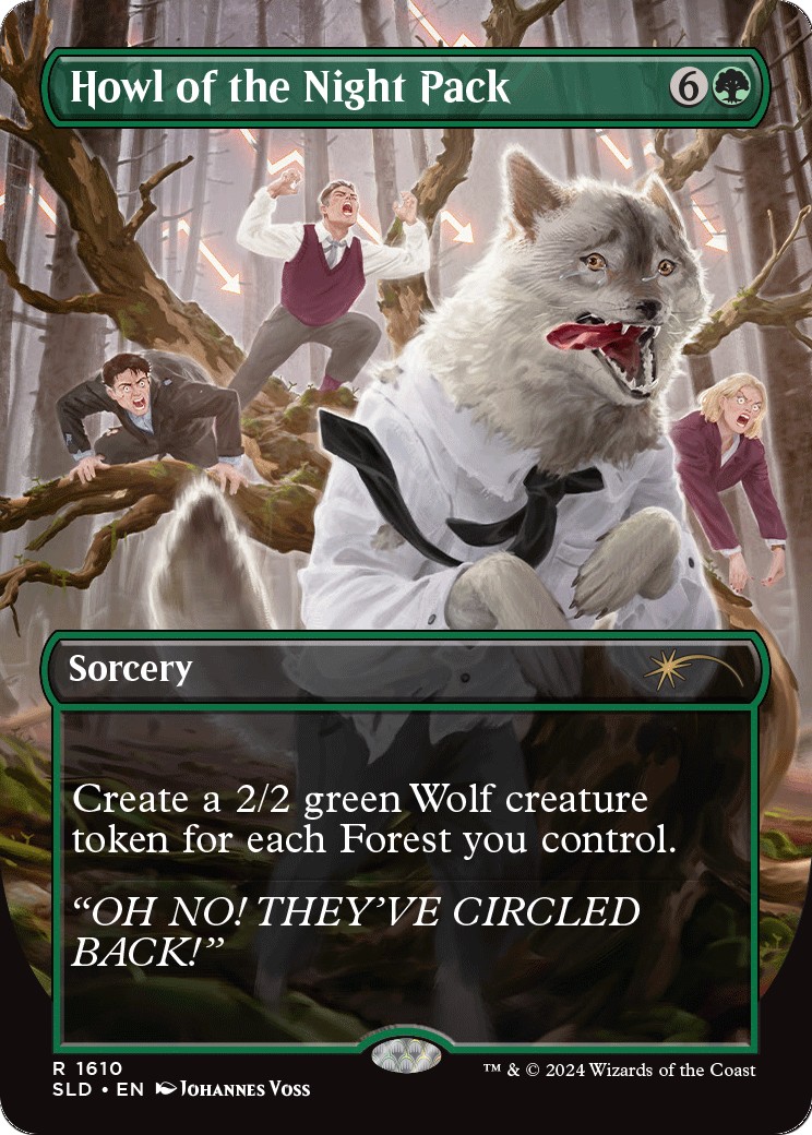 2024 Magic: The Gathering Secret Lair Drop 2024 Magic: The Gathering Secret Lair Drop #1610 trading card