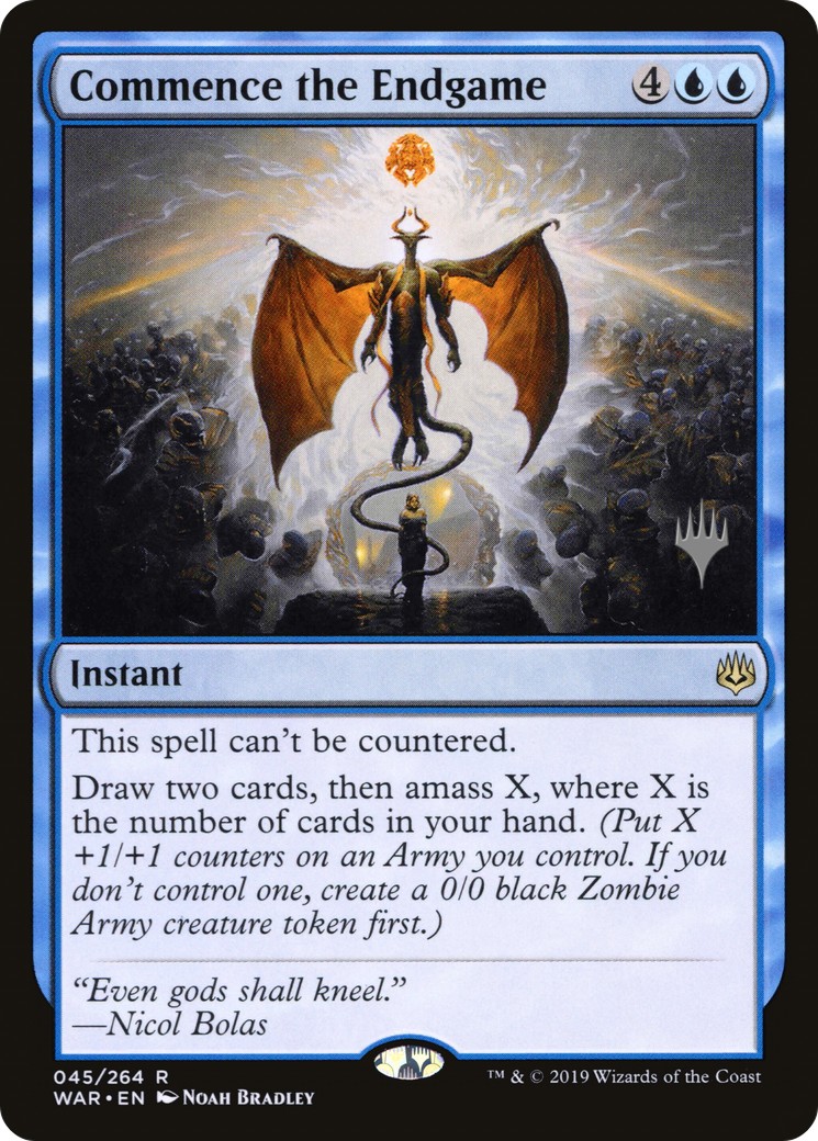 2019 Magic: The Gathering War of the Spark Promos 2019 Magic: The Gathering War of the Spark Promos #45p trading card