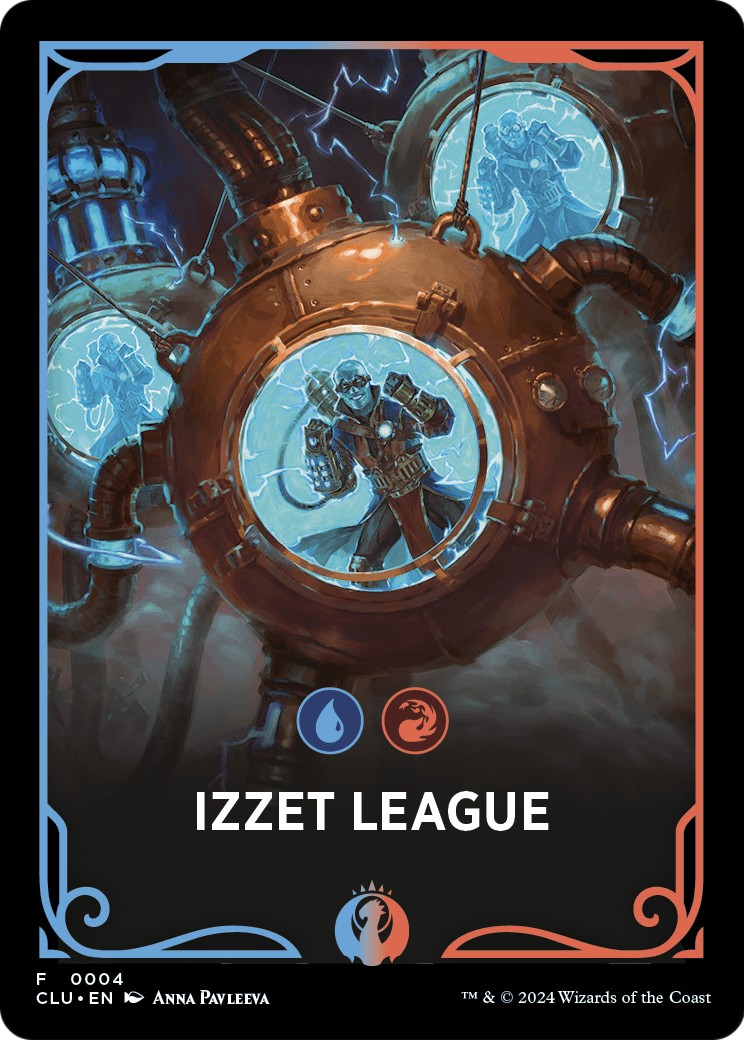 2024 Magic: The Gathering Ravnica: Clue Edition Front Cards Izzet League #4 trading card