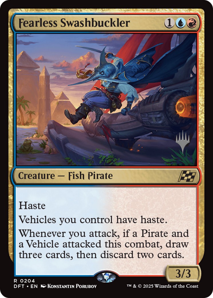 2025 Magic: The Gathering Aetherdrift Promos 2025 Magic: The Gathering Aetherdrift Promos #204p trading card