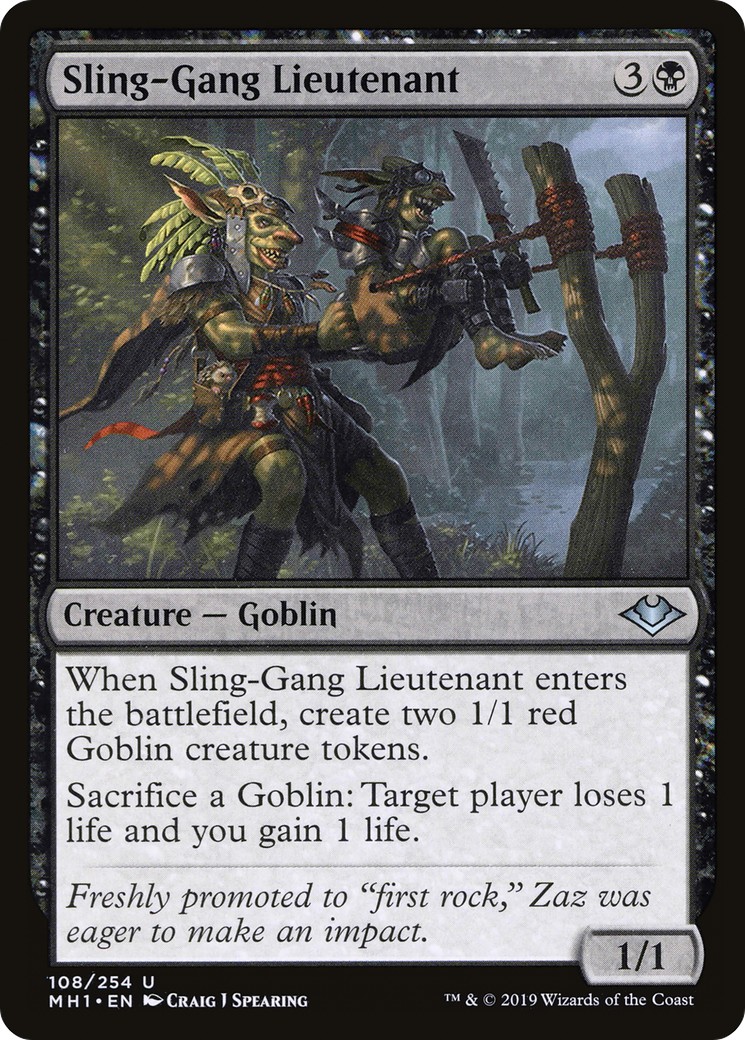 2019 Magic: The Gathering Modern Horizons 2019 Magic: The Gathering Modern Horizons #108 trading card