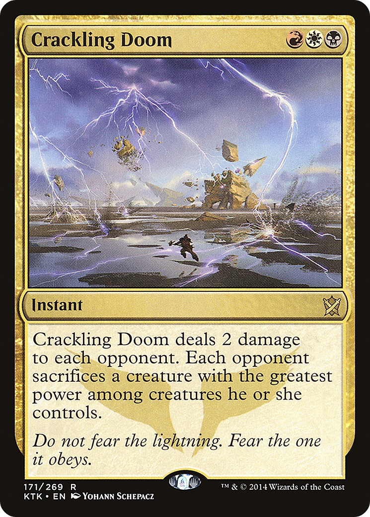 2014 Magic: The Gathering Khans of Tarkir 2014 Magic: The Gathering Khans of Tarkir #171 trading card