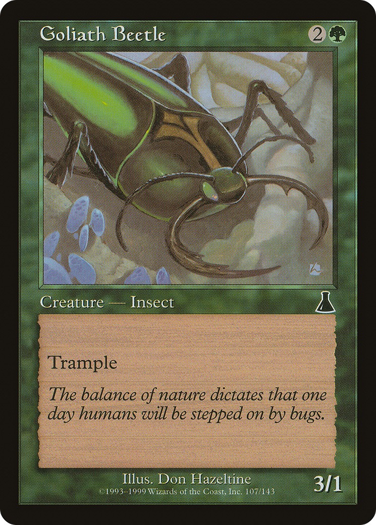 1999 Magic: The Gathering Urza's Destiny 1999 Magic: The Gathering Urza's Destiny #107 trading card