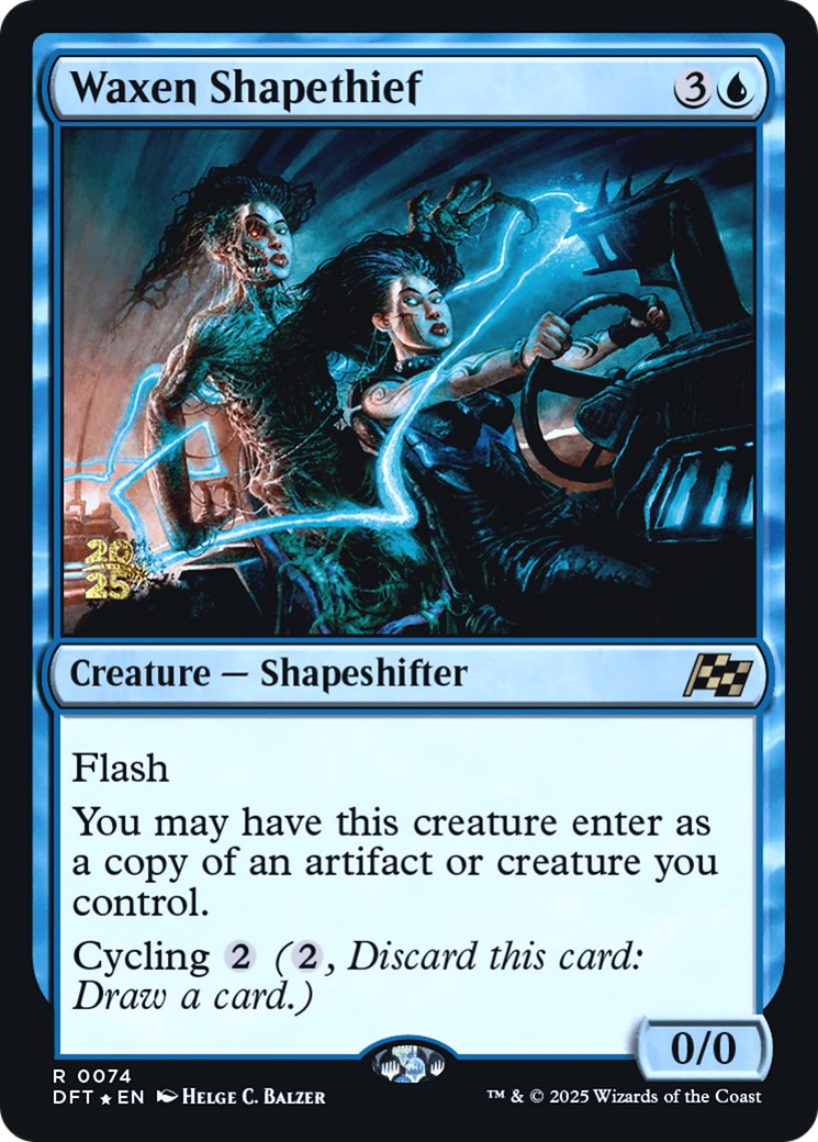 2025 Magic: The Gathering Aetherdrift Promos 2025 Magic: The Gathering Aetherdrift Promos #74s trading card