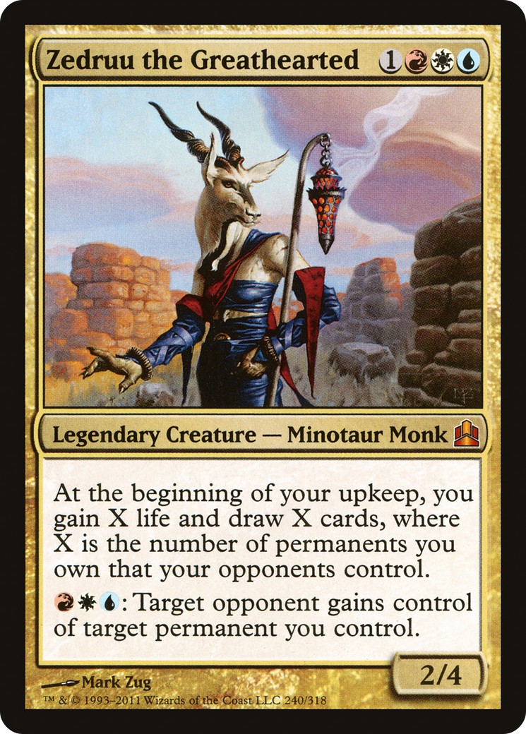 2011 Magic: The Gathering Commander 2011 Magic: The Gathering Commander #240 trading card