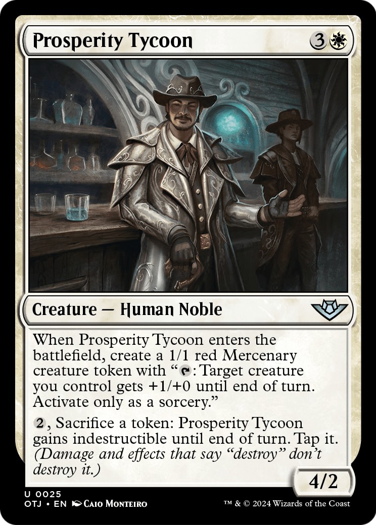 2024 Magic: The Gathering Outlaws of Thunder Junction 2024 Magic: The Gathering Outlaws of Thunder Junction #25 trading card