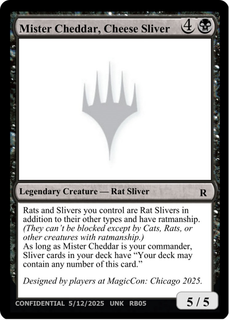 Mister Cheddar, Cheese Sliver - Image 1