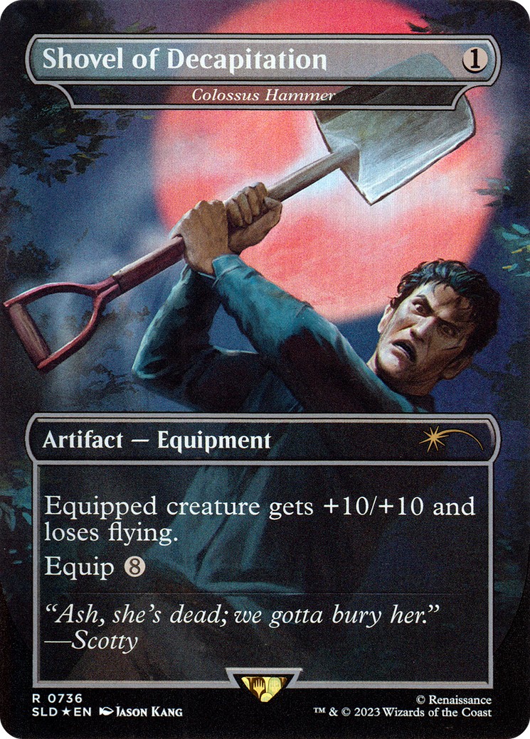 2023 Magic: The Gathering Secret Lair Drop 2023 Magic: The Gathering Secret Lair Drop #736 trading card
