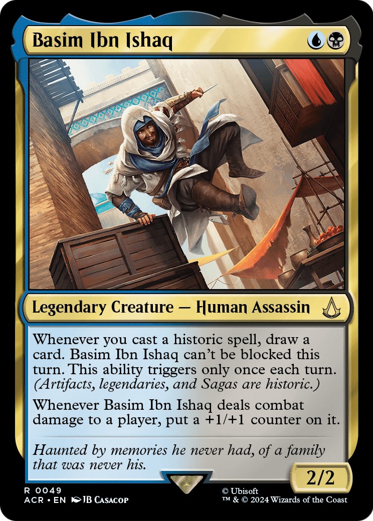 2024 Magic: The Gathering Assassin's Creed 2024 Magic: The Gathering Assassin's Creed #49 trading card