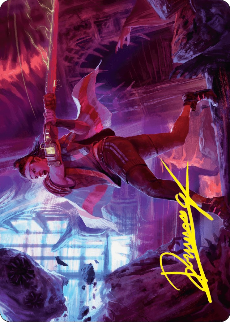 2024 Magic: The Gathering Duskmourn: House of Horror Art Series Diversion Specialist // Diversion Specialist #13 trading card