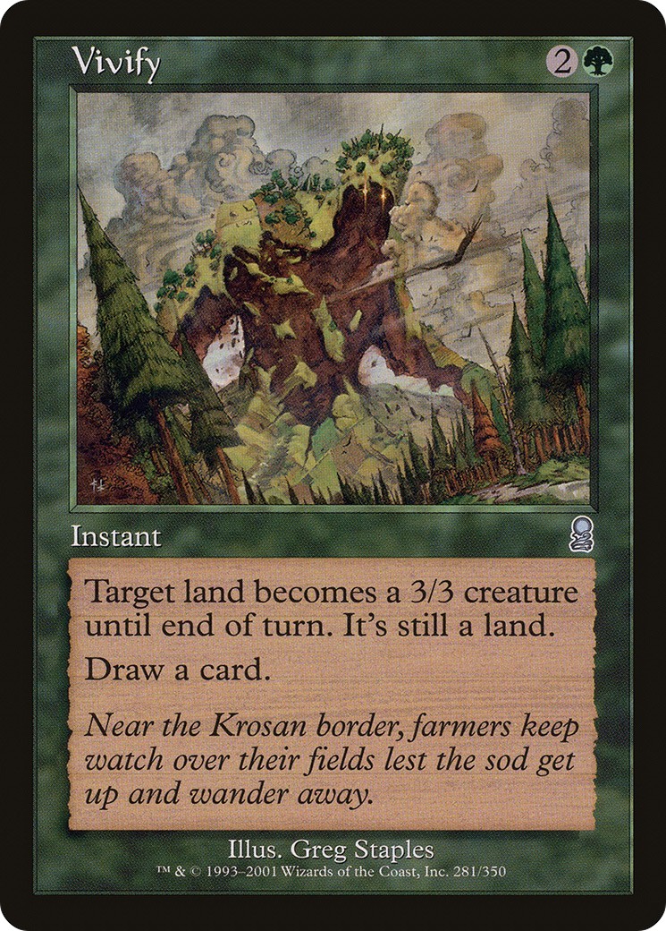 2001 Magic: The Gathering Odyssey 2001 Magic: The Gathering Odyssey #281 trading card