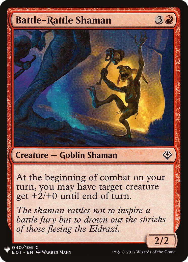 2019 Magic: The Gathering The List 2019 Magic: The Gathering The List #E01-40 trading card