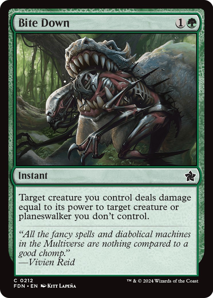 2024 Magic: The Gathering Foundations 2024 Magic: The Gathering Foundations #212 trading card