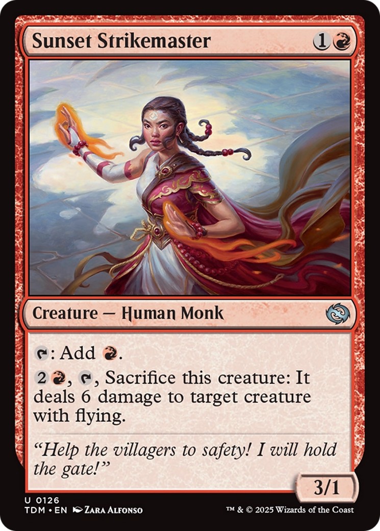 2025 Magic: The Gathering Tarkir: Dragonstorm 2025 Magic: The Gathering Tarkir: Dragonstorm #126 trading card