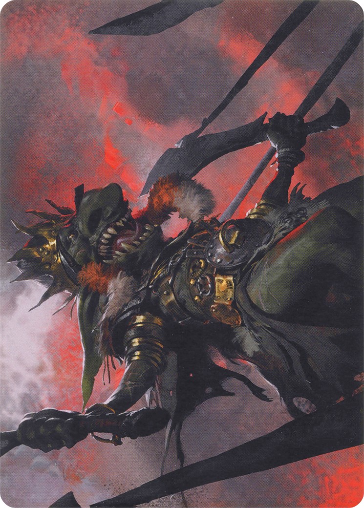 2019 Magic: The Gathering Modern Horizons Art Series Pashalik Mons // Pashalik Mons #18 trading card