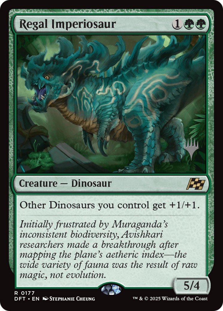 2025 Magic: The Gathering Aetherdrift Promos 2025 Magic: The Gathering Aetherdrift Promos #177p trading card