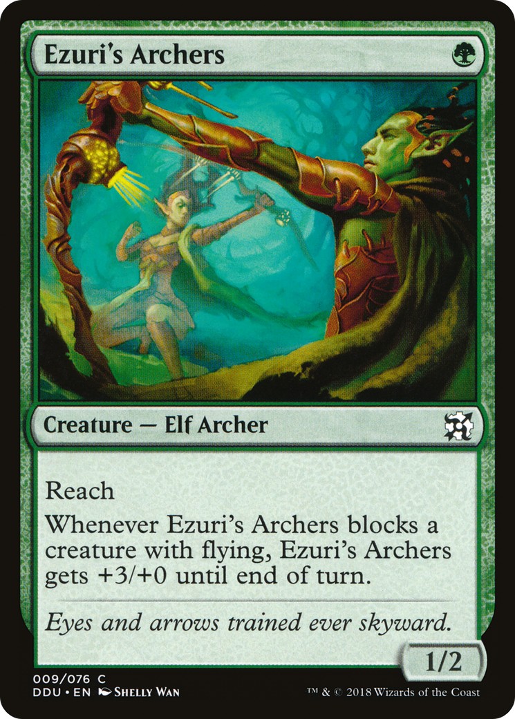 2018 Magic: The Gathering Duel Decks: Elves vs. Inventors 2018 Magic: The Gathering Duel Decks: Elves vs. Inventors #9 tradin