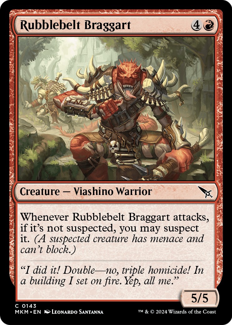 2024 Magic: The Gathering Murders at Karlov Manor 2024 Magic: The Gathering Murders at Karlov Manor #143 trading card