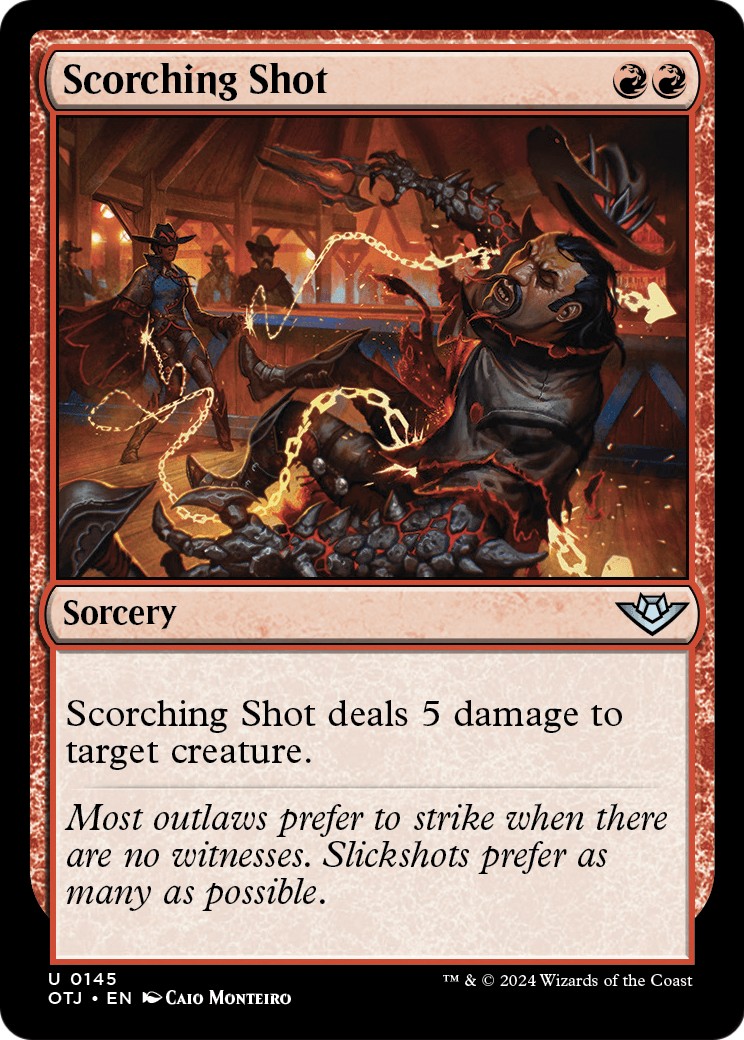 2024 Magic: The Gathering Outlaws of Thunder Junction 2024 Magic: The Gathering Outlaws of Thunder Junction #145 trading card