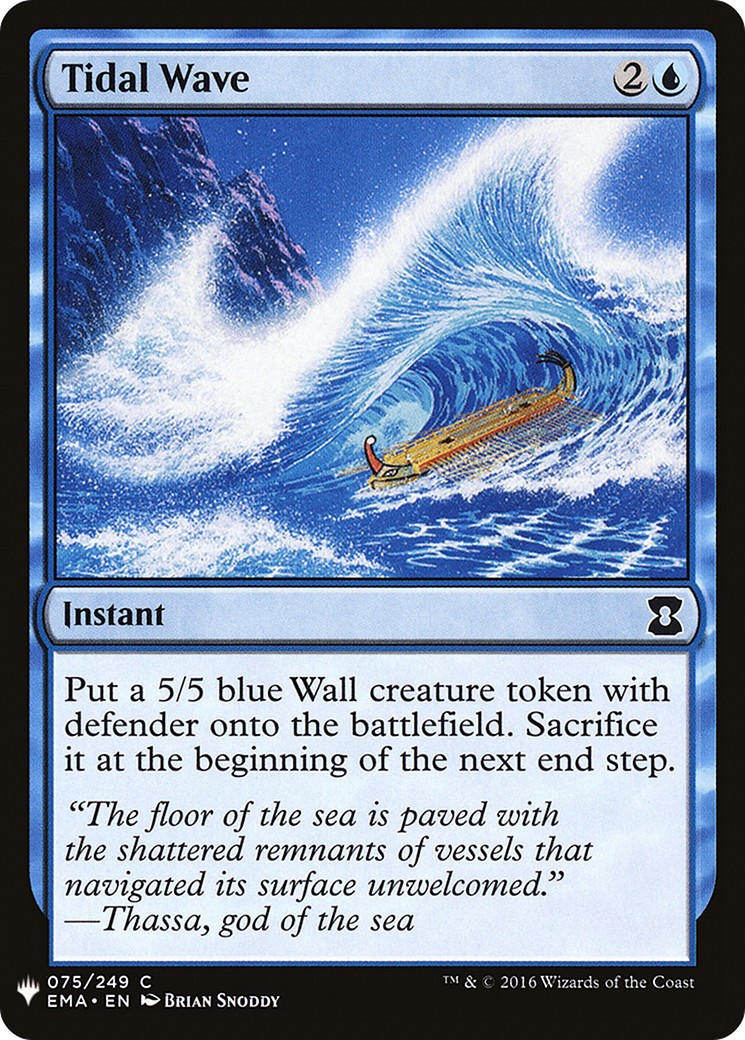 2019 Magic: The Gathering The List 2019 Magic: The Gathering The List #EMA-75 trading card