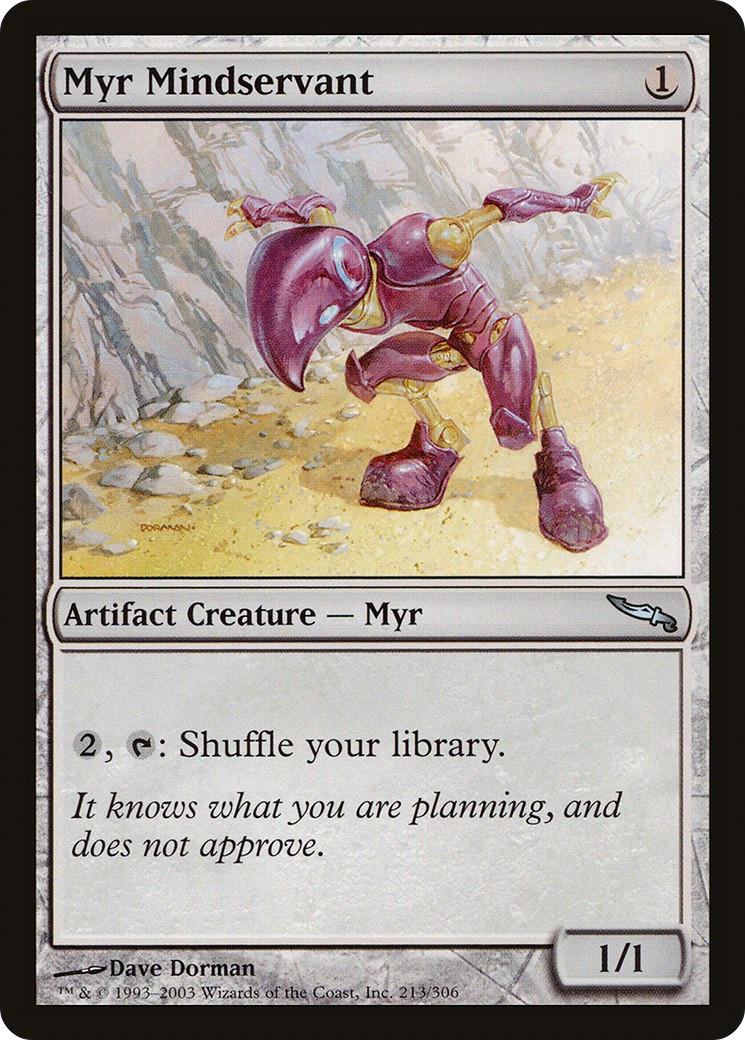 2003 Magic: The Gathering Mirrodin 2003 Magic: The Gathering Mirrodin #213 trading card