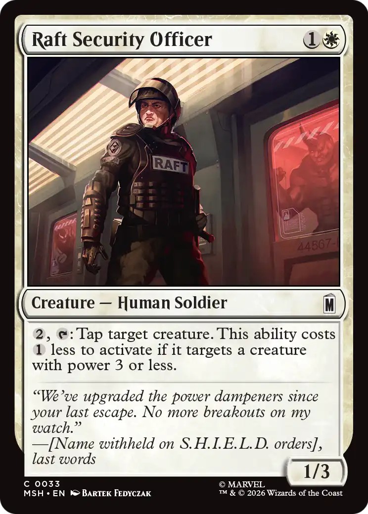 2026 Magic: The Gathering Marvel Super Heroes 2026 Magic: The Gathering Marvel Super Heroes #33 trading card